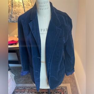 Vintage velvet blazer
